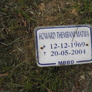 MATWA Howard Thembani 1969-2004