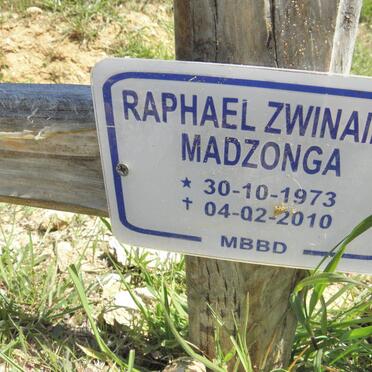 MADZONGA Raphael Zwinairo 1973-2010