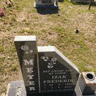 MEYER Izak Frederik 1915-2011