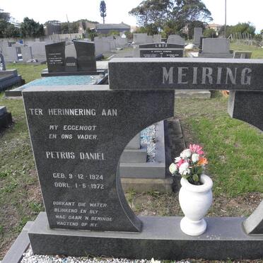 MEIRING Petrus Daniel 1924-1972