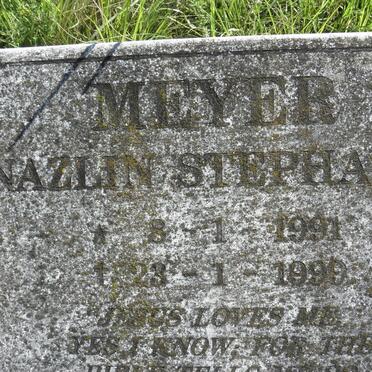 MEYER Nazlin Stephanie 1991-1999