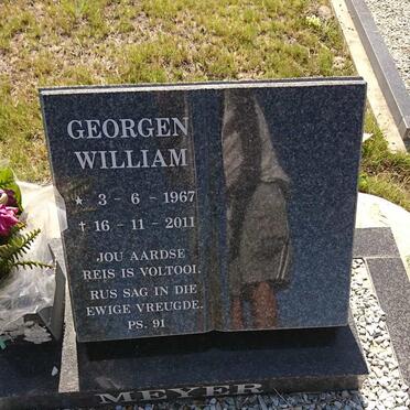 MEYER Georgen William 1967-2011