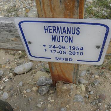 MUTON Hermanus 1954-2010