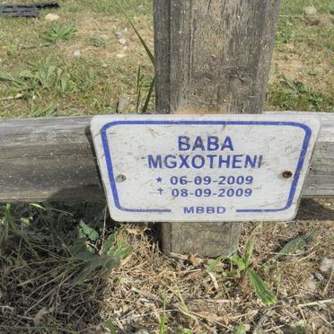 MGXOTHENI Baba 2009-2009