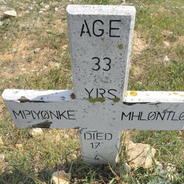 MHLONTLO Mpiyonke 