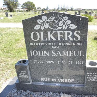 OLKERS John Sameul 1925-1995