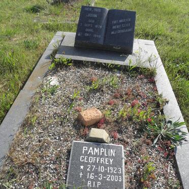 PAMPLIN Geoffrey 1923-2003 :: ?? John 1879-1949 