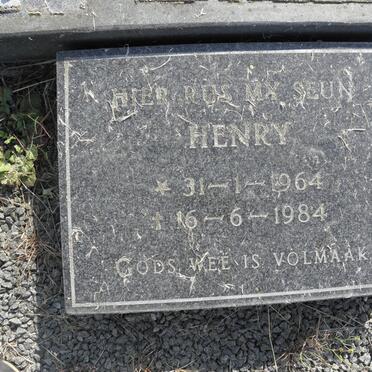 PETERSEN Henry 1964-1984