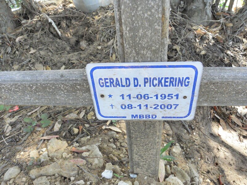 PICKERING Gerald D. 1951-2007