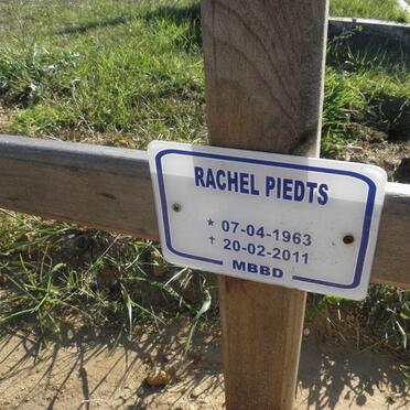 PIEDTS Rachel 1963-2011