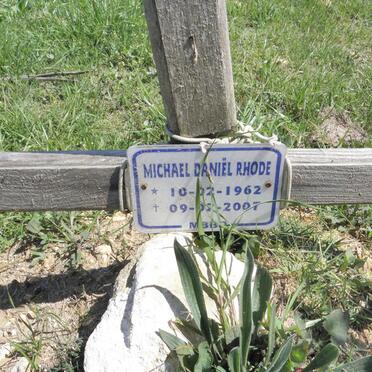 RHODE Michael Daniel 1962-2007