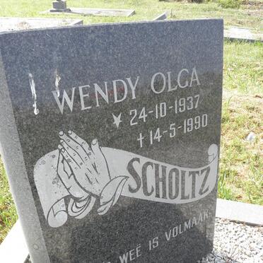 SCHOLTZ Wendy Olga 1937-1990