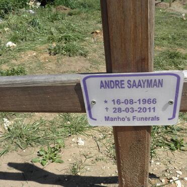 SAAYMAN Andre 1966-2011