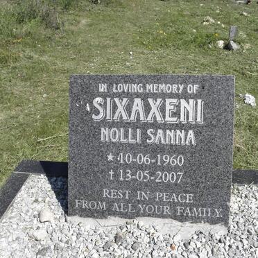 SIXAXENI Nolli Sanna 1960-2007