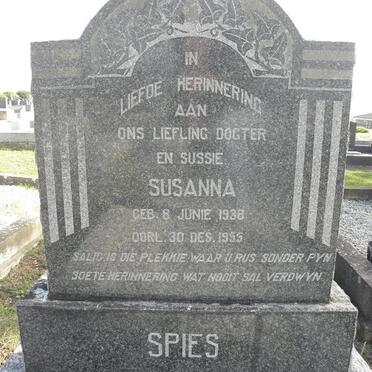 SPIES Susanna 1938-1955
