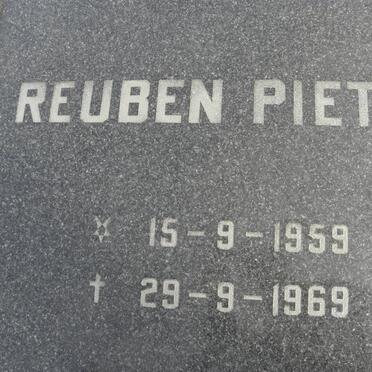 TERBLANCHE Reuben Pieter 1959-1969