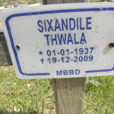 THWALA Sixandile 1937-2009