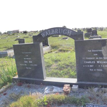 WALBRUGH Charles William 1907-1977 &amp; Una Ada 1915-1989