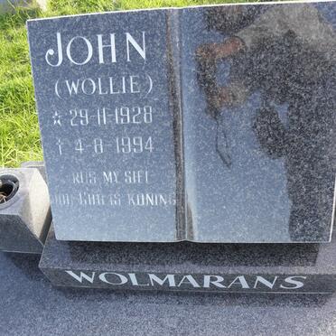 WOLMARANS John 1928-1994