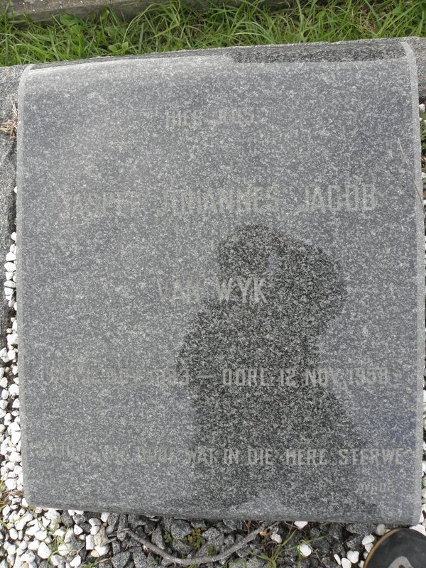 WYK Jasper Johannes Jacob, van 1883-1958