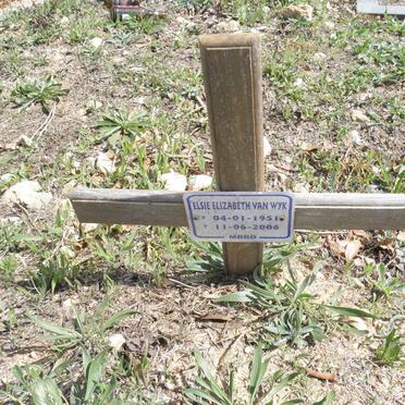 WYK Elsie Elizabeth, van 1951-2006