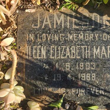 JAMIESON Ileen Elizabeth Mary 1903-1988