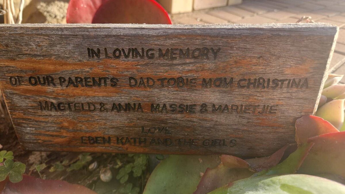 ? Tobie & Christina, Magteld, Anna Massie & Marietjie