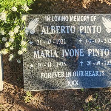 PINTO Alberto 1932-2020 & Maria Ivone 1935-2023