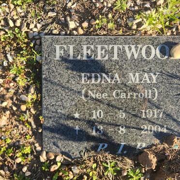 FLEETWOOD Edna May nee CARROLL 1917-2004