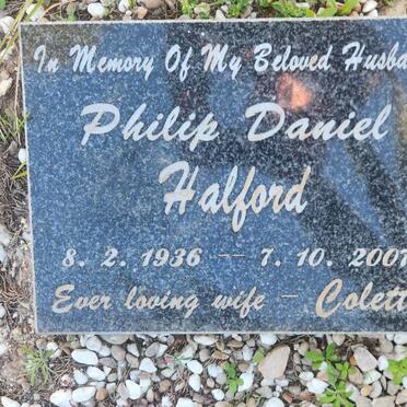HALFORD Philip Daniel 1936-2007