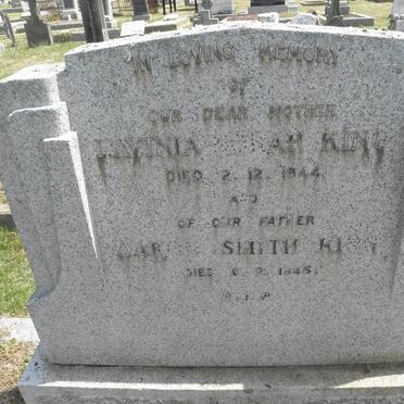 KING Aaron Smith -1945 &amp; Lavinia Sarah -1944