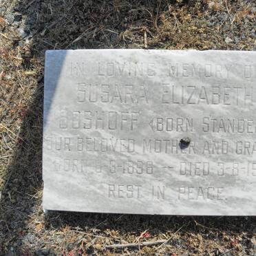 BOSHOFF Susara Elizabeth nee STANDER 1896-1984