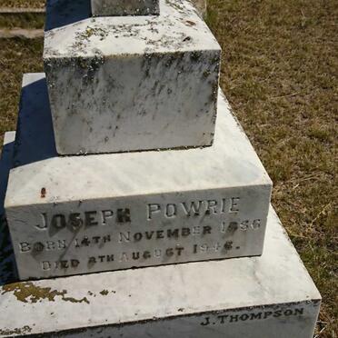 POWRIE Joseph 1856-1945