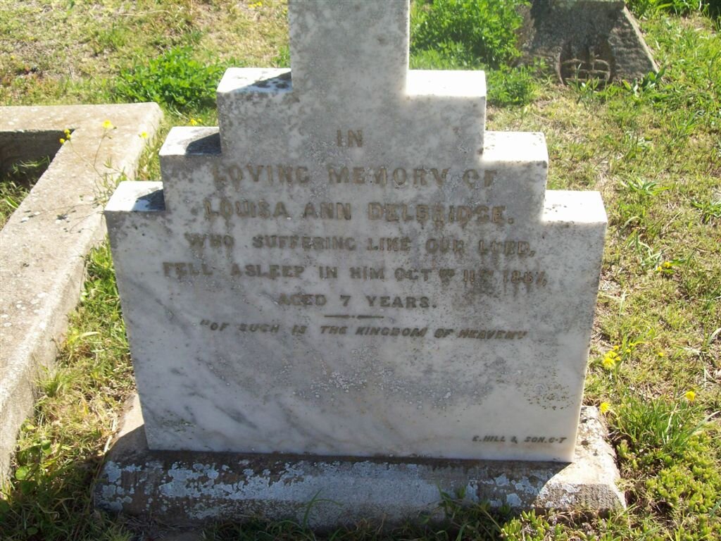 DELBRIDGE Louisa Ann -1867