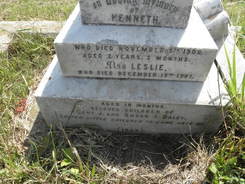 DALEY Kenneth -1906 :: DALEY Leslie -1907