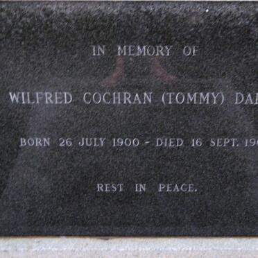 DALEY Wilfred Cochran 1900-1964
