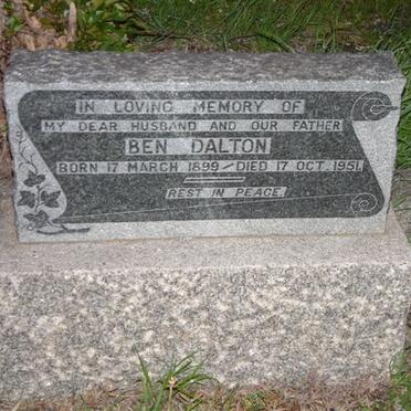 DALTON Ben 1899-1951