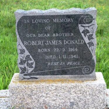 DONALD Robert James 1914-1961