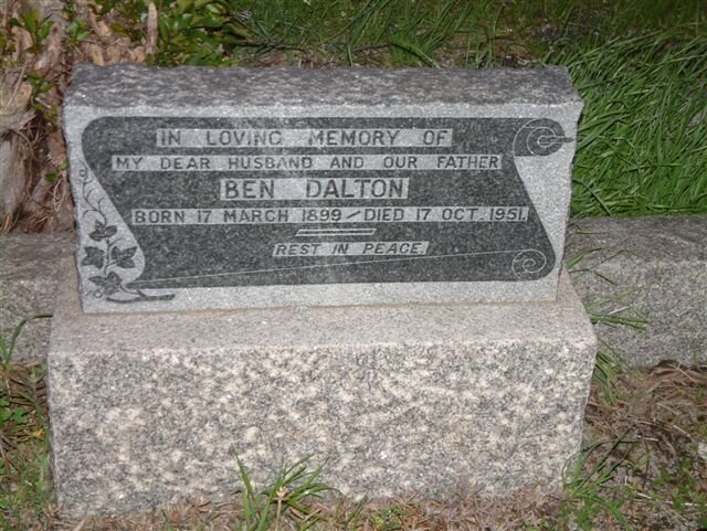 DALTON Ben 1899-1951