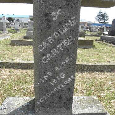 CARTER Caroline -1870