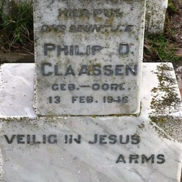 CLAASSEN Philip D. 1946-1946