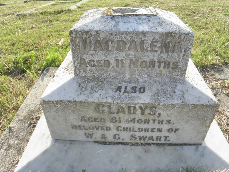 SWART Magdalena :: SWART Gladys