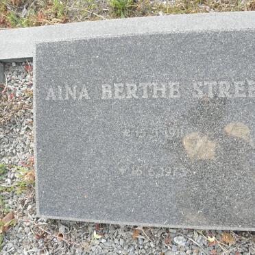 STREET Aina Berhte 1911-1973