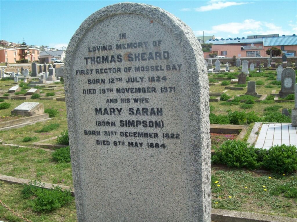 SHEARD Thomas 1824-1871 &amp; Mary Sarah SIMPSON 1822-1864