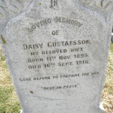 GUSTAFSSON Daisy 1895-1916