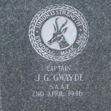 GWAYDE J.G. -1946