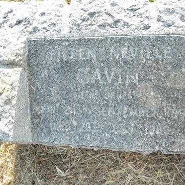 GAVIN Eileen Neville 1895-1986