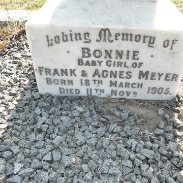 MEYER Bonnie 1905-1905