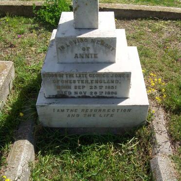 JONES Annie 1831-1896