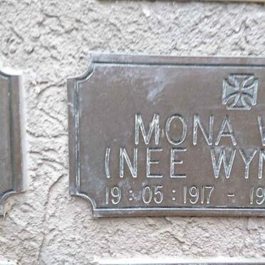 WAIT Mona nee WYNESS 1917-1994